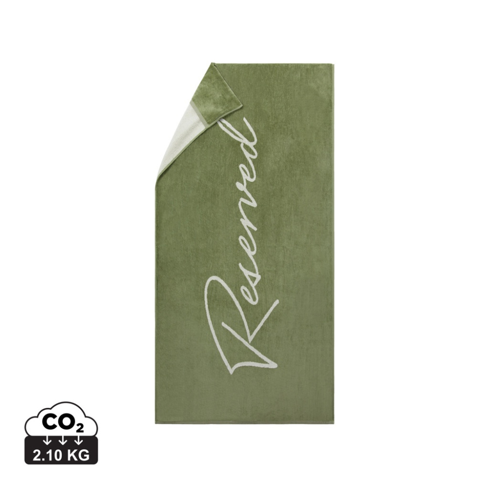 Logotrade business gifts photo of: Vinga Lounge chair towel