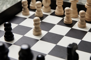 Logo trade promotional product photo of: VINGA Chess coffee table game