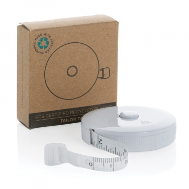 Logo trade business gifts image of: RCS recycled plastic tailor tape