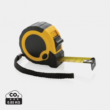 Logotrade promotional gift picture of: RCS recycled plastic 5M/19 mm tape with stop button