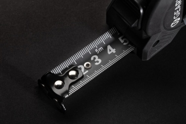 Logotrade promotional gift picture of: Gear X 5M measuring Tape with slow/fast retract function