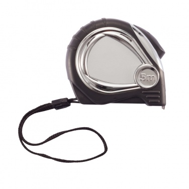 Logotrade business gifts photo of: Chrome plated auto stop tape measure