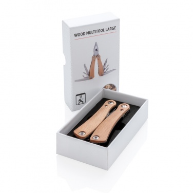 Logotrade promotional products photo of: Wood multitool