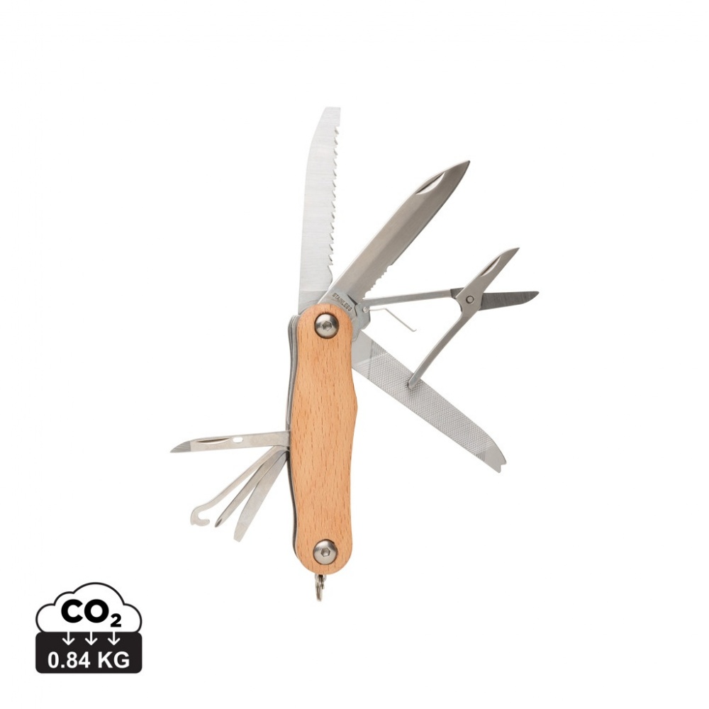 Logotrade promotional giveaway image of: Wood pocket knife