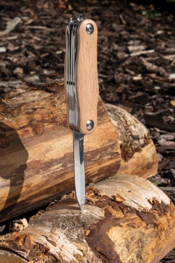 Logotrade promotional giveaway image of: Wood pocket knife