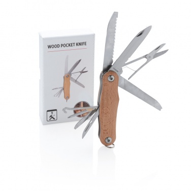 Logotrade promotional gift picture of: Wood pocket knife