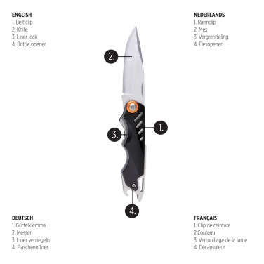 Logo trade corporate gifts image of: Excalibur knife
