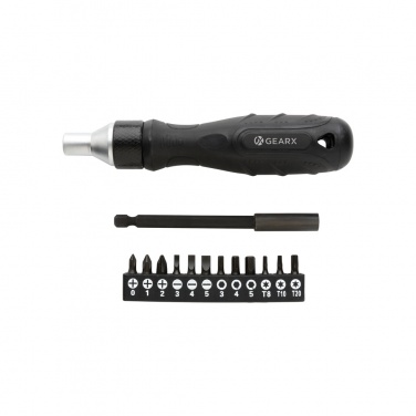 Logo trade promotional gifts picture of: Gear X ratchet screwdriver