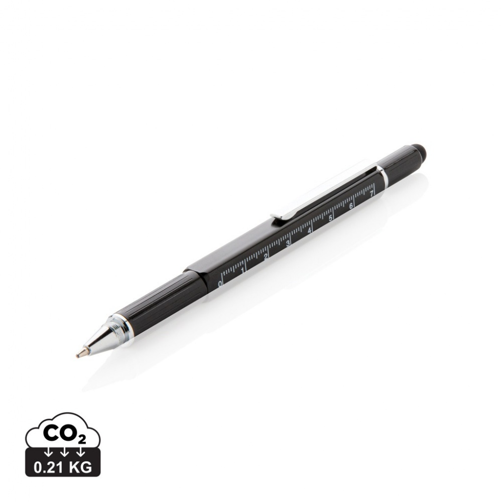 Logotrade corporate gift image of: 5-in-1 aluminium toolpen