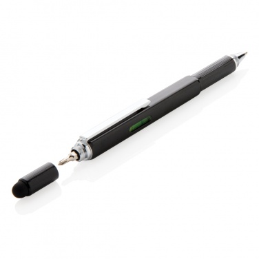 Logo trade promotional item photo of: 5-in-1 aluminium toolpen