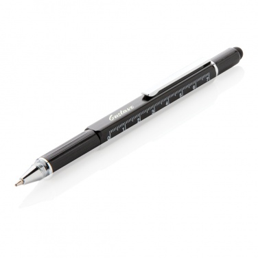 Logotrade corporate gift image of: 5-in-1 aluminium toolpen