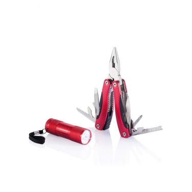 Logotrade promotional products photo of: Multitool and torch set