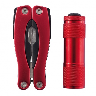 Logotrade promotional giveaway picture of: Multitool and torch set