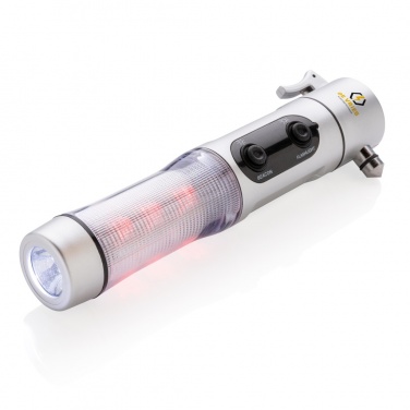 Logo trade promotional products picture of: Emergency light with hammer