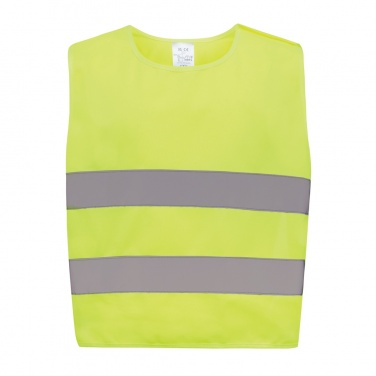 Logo trade promotional items picture of: GRS recycled PET high-visibility safety vest 3-6 years