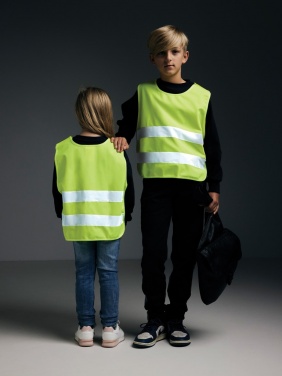 Logotrade promotional giveaway picture of: GRS recycled PET high-visibility safety vest 3-6 years