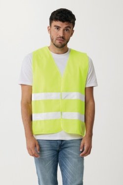Logotrade business gift image of: GRS recycled PET high-visibility safety vest