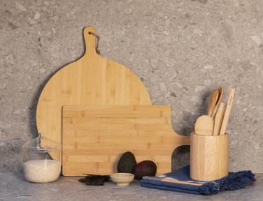 Logo trade business gifts image of: Ukiyo bamboo round serving board