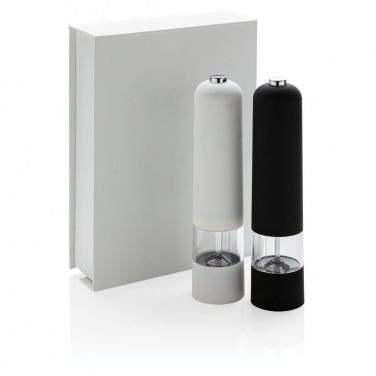 Logotrade promotional merchandise photo of: Electric pepper and salt mill set