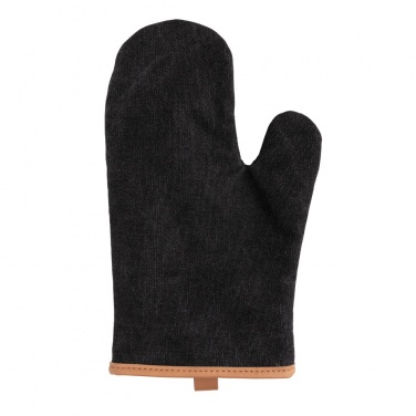 Logotrade promotional item picture of: Deluxe canvas oven mitt