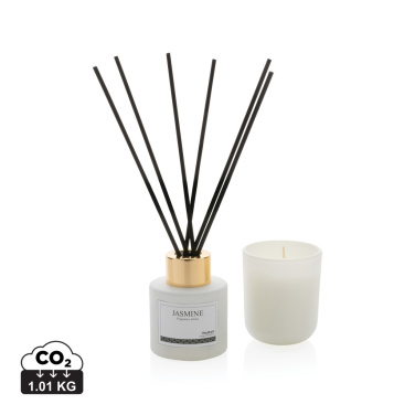 Logotrade promotional items photo of: Ukiyo candle and fragrance sticks gift set