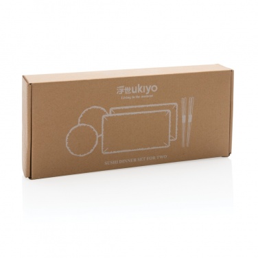 Logo trade promotional giveaways image of: Ukiyo sushi dinner set for two
