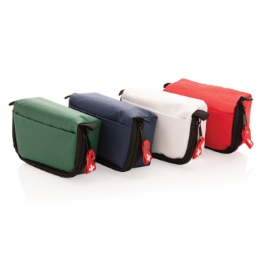 Logo trade promotional products image of: First aid set in pouch