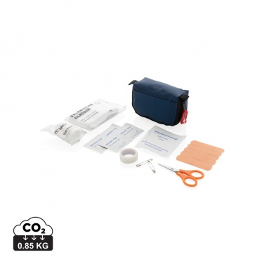 Logo trade promotional giveaways picture of: First aid set in pouch