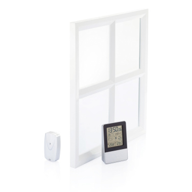 Logo trade promotional product photo of: Indoor/outdoor weather station