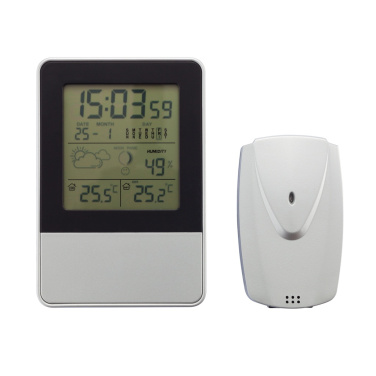 Logo trade promotional items picture of: Indoor/outdoor weather station