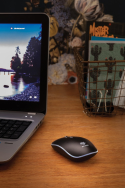 Logo trade promotional gift photo of: Light up logo wireless mouse