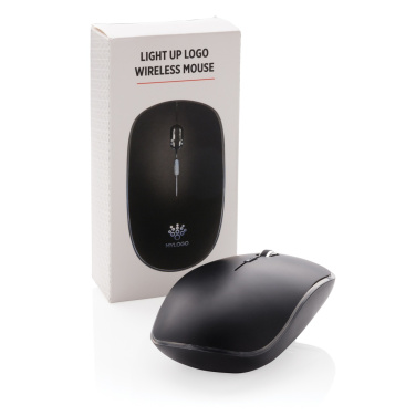 Logotrade promotional item picture of: Light up logo wireless mouse