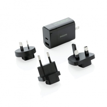 Logotrade promotional item image of: Philips ultra fast PD travel charger