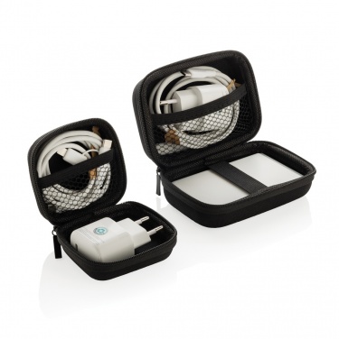 Logo trade business gift photo of: Boost RCS reycled PET 20W type C 2 pcs charging set