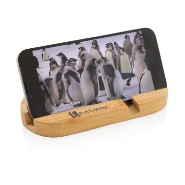 Logotrade promotional item image of: Bamboo tablet and phone holder