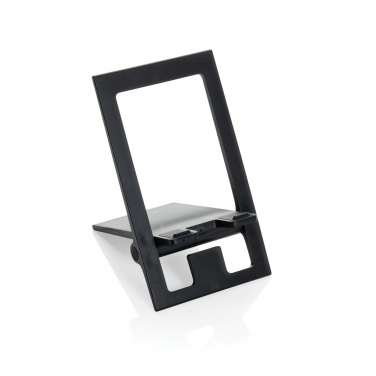 Logo trade promotional product photo of: SnapStand RCS recycled plastic foldable phone stand