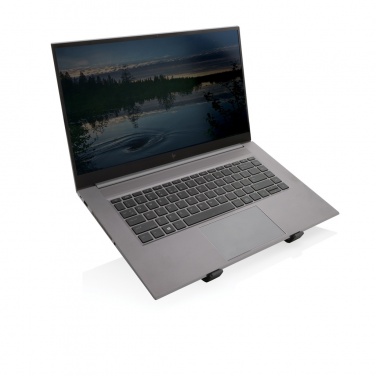 Logo trade promotional giveaway photo of: Terra RCS recycled aluminium universal laptop/tablet stand