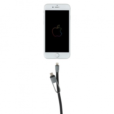 Logotrade corporate gift picture of: 3-in-1 retractable cable