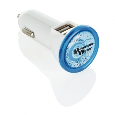 Logotrade corporate gift image of: Powerful dual port car charger