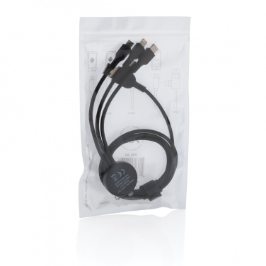 Logotrade advertising product picture of: Light up logo 6-in-1 cable