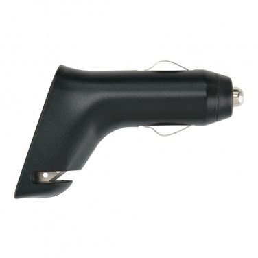 Logotrade advertising product image of: Dual port car charger with belt cutter and hammer