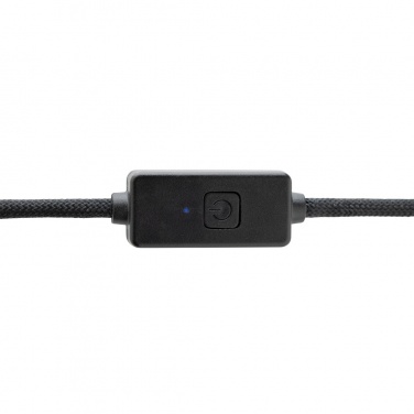 Logo trade promotional merchandise image of: Datalock RCS recycled 60W hacking protection cable