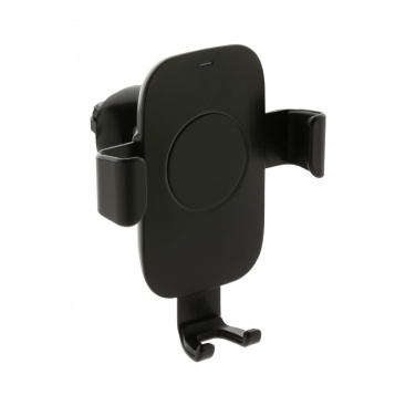 Logo trade promotional product photo of: RCS recycled plastic 10W wireless charging car holder
