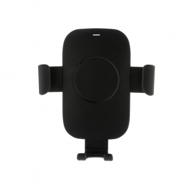 Logotrade advertising product image of: RCS recycled plastic 10W wireless charging car holder