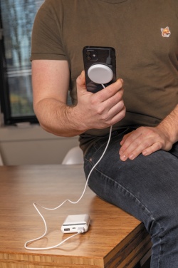 Logo trade corporate gifts picture of: 5W magnetic wireless charger