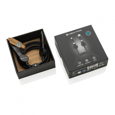 Logotrade promotional gifts photo of: Oakland RCS recycled plastic 6-in-1 fast charging 45W cable