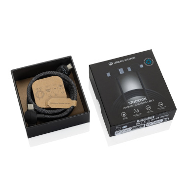 Logo trade promotional gift photo of: Urban Vitamin Stockton 65W RCS RTPE/RPET magnetic cable