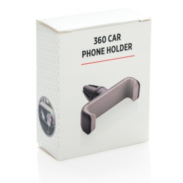 Logo trade corporate gifts image of: 360 car phone holder