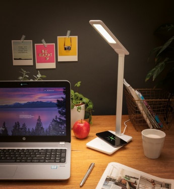 Logo trade advertising products picture of: 5W Wireless Charging Desk Lamp