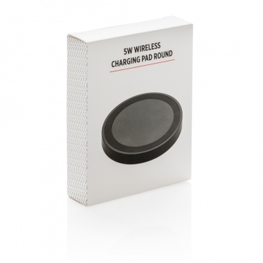 Logotrade promotional merchandise image of: 5W wireless charging pad round